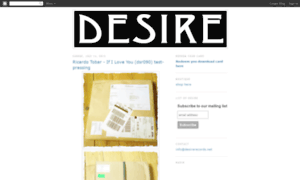 Desire-records.blogspot.com thumbnail