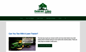 Desiredlawnmower.com thumbnail