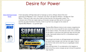 Desireforpower.com thumbnail