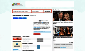 Desitech.tk.cutestat.com thumbnail