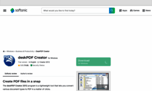 Desk-pdf-creator.en.softonic.com thumbnail