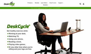 Deskcycle.com thumbnail