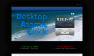 Desktop-atomic-clock.com thumbnail