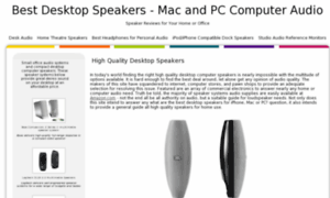 Desktop-speakers.com thumbnail