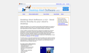 Desktopalertsoftware.com thumbnail