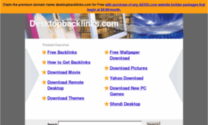 Desktopbacklinks.com thumbnail