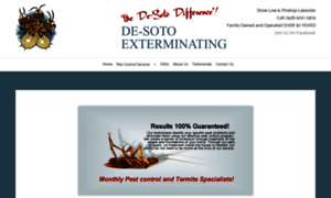 Desotoexterminating.com thumbnail