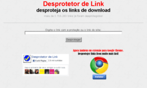 Desprotetordelink.com thumbnail