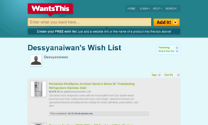 Dessyanaiwan.wantsthis.com thumbnail