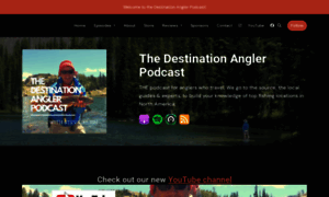 Destinationanglerpodcast.com thumbnail