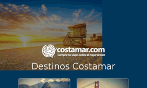 Destinos.costamar.com thumbnail