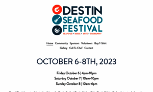 Destinseafoodfest.com thumbnail
