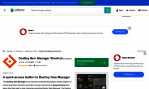 Destiny-item-manager-shortcut.en.softonic.com thumbnail