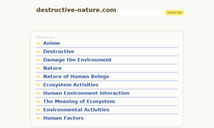Destructive-nature.com thumbnail