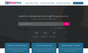 Detahost.com thumbnail