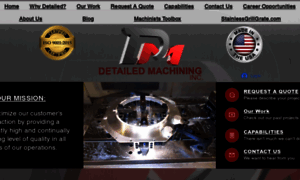 Detailedmachining.com thumbnail