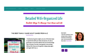 Detailedwifeorganizedlife.com thumbnail