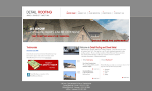 Detailroofing.com thumbnail