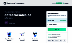 Detectorsales.ca thumbnail