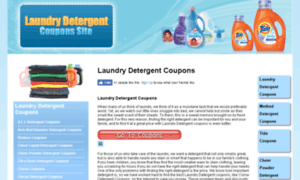 Detergentsite.com thumbnail