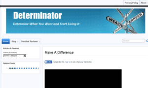 Determinator.org thumbnail