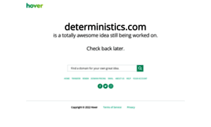 Deterministics.com thumbnail