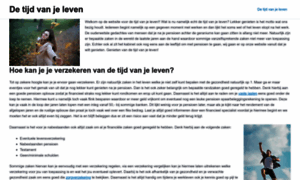 Detijdvanjeleven.nl thumbnail