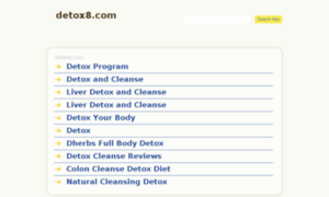Detox8.com thumbnail