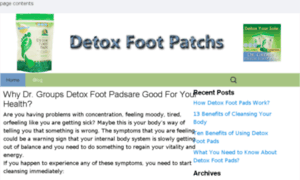 Detoxfootpatchs.com thumbnail