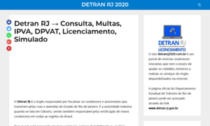 Detranrj2020.com.br thumbnail