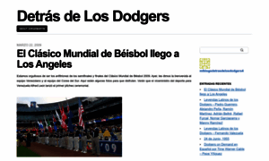 Detrasdelosdodgers.mlblogs.com thumbnail