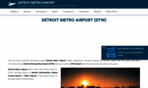 Detroit-airport.com thumbnail