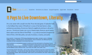 Detroitlivedowntown.org thumbnail
