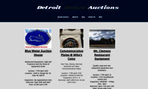 Detroitmetroauctions.com thumbnail