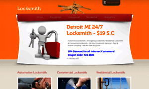 Detroitmi-locksmiths.com thumbnail