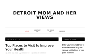 Detroitmomandherviews.com thumbnail