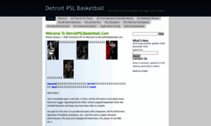 Detroitpslbasketball.com thumbnail