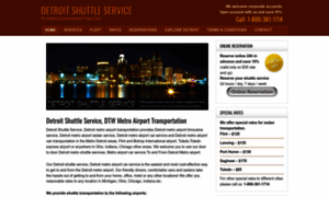 Detroitshuttleservice.com thumbnail