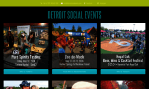 Detroitsocialevents.com thumbnail