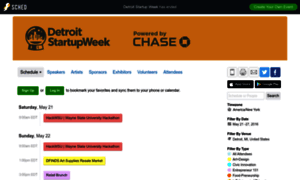Detroitstartupweek2016.sched.org thumbnail