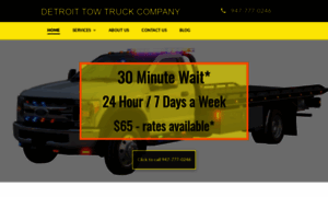 Detroittowtruck.com thumbnail