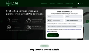 Dettolproindia.in thumbnail
