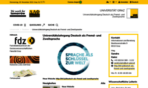Deutsch-als-fremdsprache.uni-graz.at thumbnail