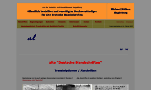 Deutsche-handschrift.de thumbnail