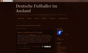 Deutschefussballerimausland.blogspot.de thumbnail