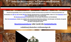 Deutscher-reichsanzeiger.de thumbnail
