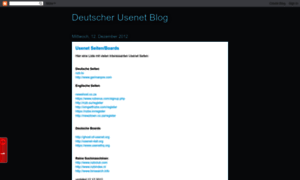 Deutscher-usenet-blog.blogspot.co.at thumbnail