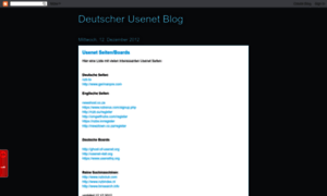 Deutscher-usenet-blog.blogspot.com thumbnail