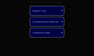 Deutsches-haus-hildesheim.de thumbnail