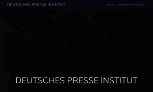 Deutsches-presse-institut.de thumbnail